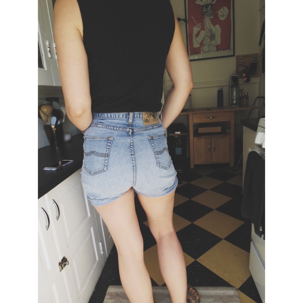 High Waist Mom Shorts